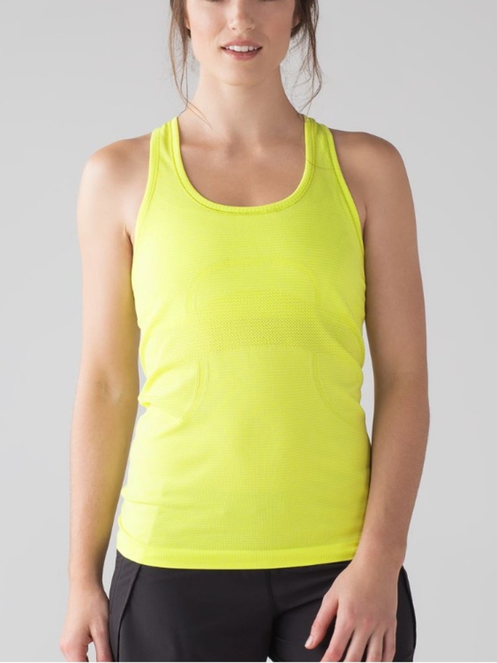·Lululemon· Bright Yellow Swifty Tech Racerback Tank Top